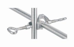 Double cross bosshead, 18/10 steel, angles 90° and 180° | Jaw opening mm : 16.5